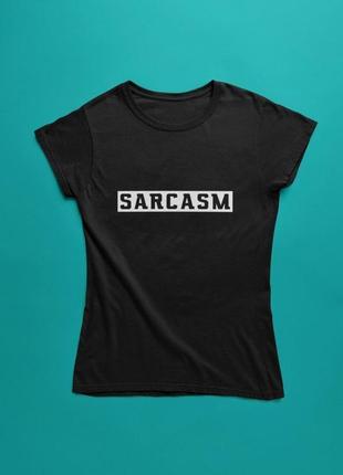 Футболка с надписью sarcasm3 фото