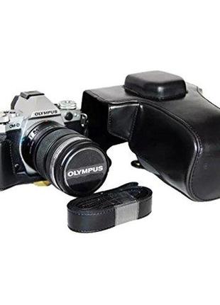 Захисний футляр — чохол для фотоапаратів olympus om-d e-m5 mark ii — чорний