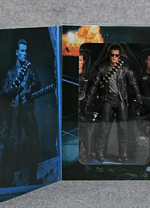 Фігурка neca термінатор t-800 terminator 2 judgment day show box