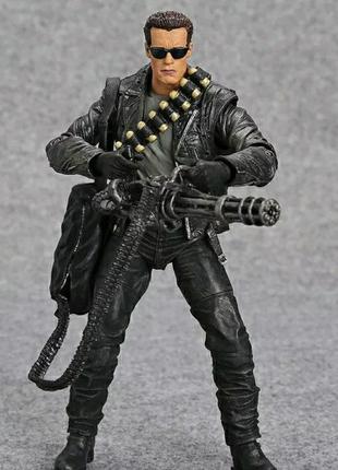 Фигурка neca терминатор t-800 terminator 2 judgment day show box3 фото