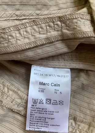 Marc cain классный,бежевый жакет-куртка с карманами,n5,40р4 фото
