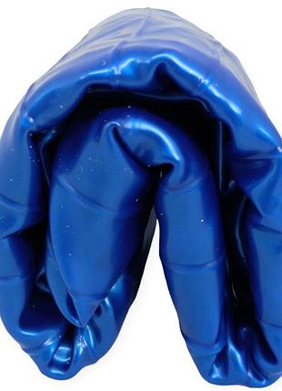 Шар мяч для фитнеса 50 см, для занятий спортом фитбол для беременных гладкий синий