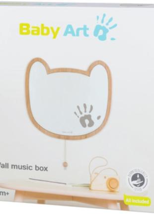 Baby art музыкальная настенная рамочка с отпечатком ладошки малыша (3601099900)