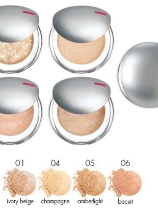 Pupa luminys silky baked face powder пудра для обличчя компактна запечена пупа в ас 01, 04, 05, 06