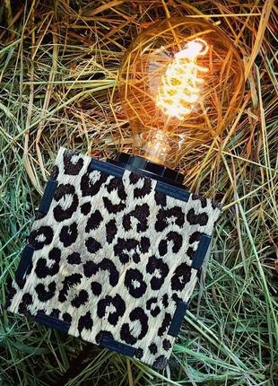 Лофт светильник леопард1 фото