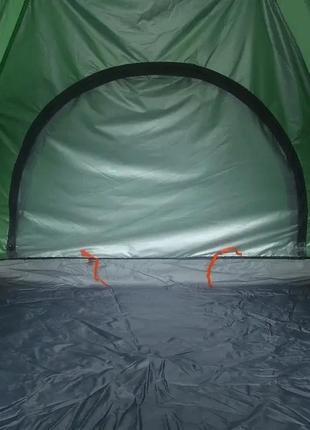 Палатка автоматическая 2-х местная зеленая размер 2х1,5 метра2 фото
