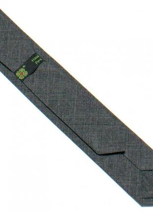 Узкий вышитый галстук №762, подарок иностранцу, оригинальный подарок на праздники3 фото