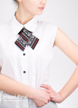 Крос-краватка з вишивкою чаяна