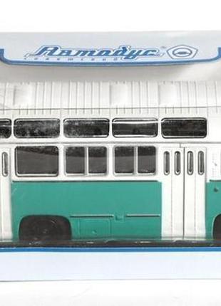 Колекційна модель автобус паз-672м | деагостини | масштаб 1:434 фото