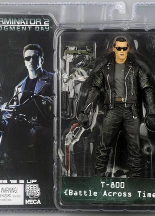 Фігурка neca термінатор t-800 terminator 2 judgment day battle across time1 фото