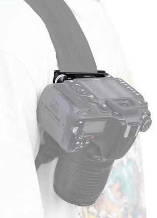 Крепление камеры на пояс-рюкзак быстросъемное telesin te-zjz-006 - топ!2 фото