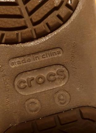 Детские сапожки crocs6 фото