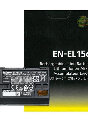 Аккумулятор en-el15c (en-el15, en-el15a, en-el15b) для nikon 1 v1, z6, z7, z6 ii, z7 ii
