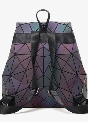 Спортивний рюкзак жіночий маленький геометричний бао бао жіночий, bao bao issey miyake - ven355 хамелеон3 фото