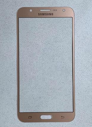 Samsung galaxy j7 2015 gold стекло экрана (дисплея, тачскрина) для замены (ремонта) золотая рамка