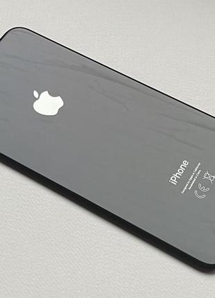 Iphone 8 plus space grey задняя стеклянная крышка с защитным стеклом камеры темно-серого цвета для ремонта