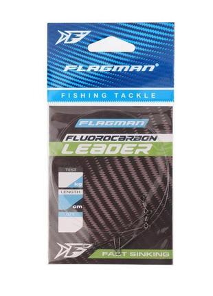 Поводок flagman fluorocarbon leader 9.8кг 25см2 фото