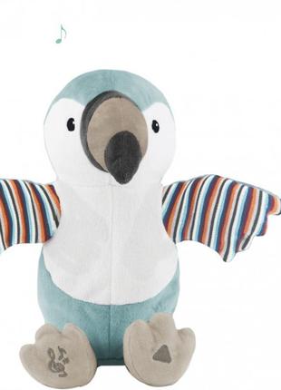 Мягкая игрушка zazu тукан тимо с интерактивными хлопками и пением (za-timo-01)