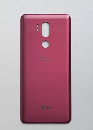 Задня кришка lg g7 thinq (g710) raspberry rose на заміну червона