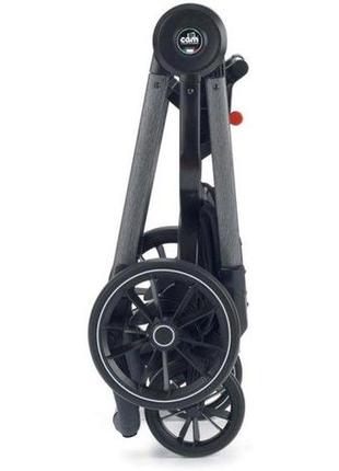 Универсальная коляска 2 в 1 cam techno milano на серой раме серая (805t/v99/978/555k)4 фото