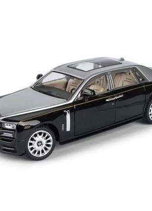 Модель автомобиля  1:24 rolls-royce phantom (silver with box)