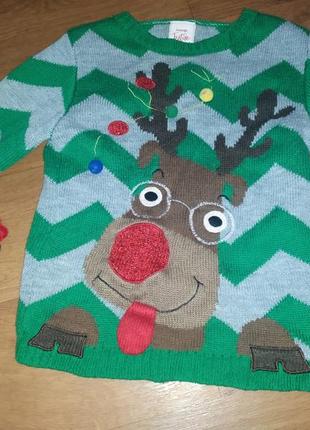 Светр новорічний 2