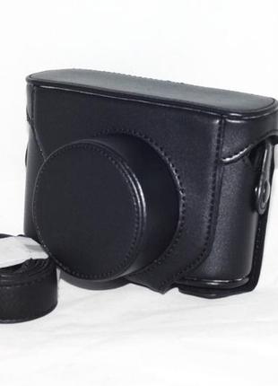 Защитный футляр - чехол для фотоаппаратов fujifilm finepix x10, x20 - черный