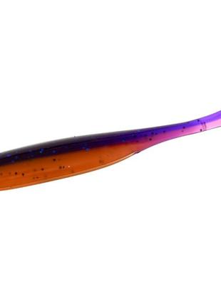 Виброхвост flagman shad 4" #0502 violet/orange