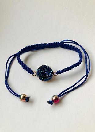 Браслет космос синий