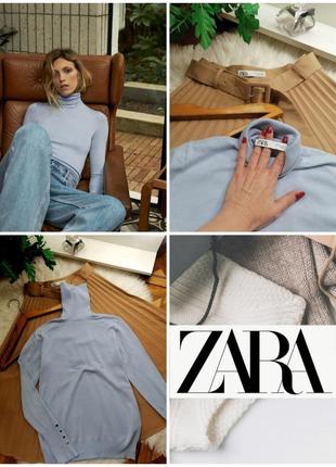 Базовый свитер гольф zara