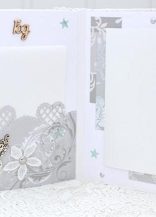 Альбом для новорожденного малыша, фотоальбом для мальчика , скрапальбом для мальчика