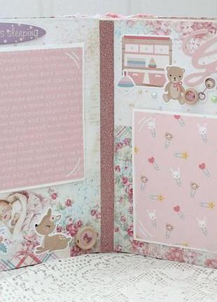 Альбом  для девочки , фотоальбом для девочки , скрапальбом для девочки6 фото