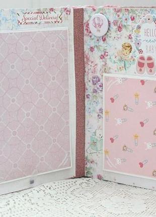 Альбом  для девочки , фотоальбом для девочки , скрапальбом для девочки5 фото