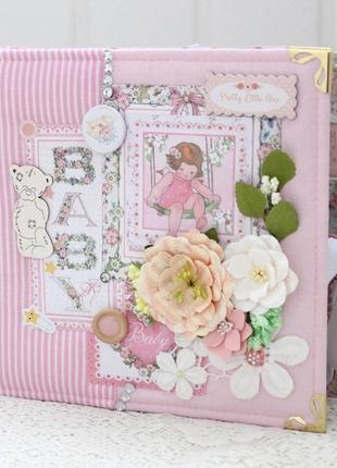 Альбом  для девочки , фотоальбом для девочки , скрапальбом для девочки1 фото