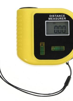 Лазерна рулетка лінійка з рівнем distance measurer cp-3010 pro