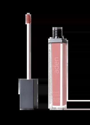 Aden cosmetics liquid lipstick рідка помада для губ 03 rosie brown3 фото