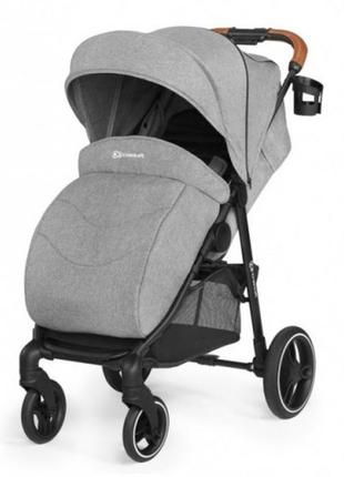 Прогулочная коляска kinderkraft grande 2020 grey (kkwgrangry000n)4 фото