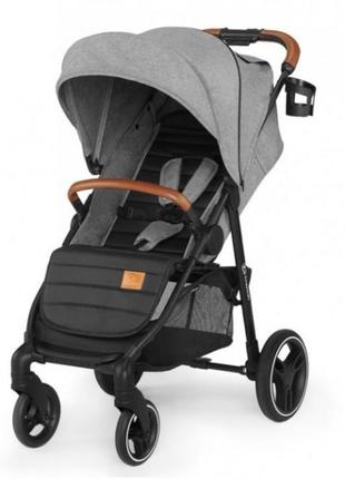 Прогулочная коляска kinderkraft grande 2020 grey (kkwgrangry000n)