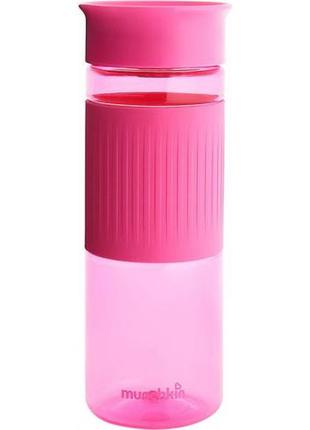 Бутылка непроливайка munchkin miracle 360 hydration 710 мл розовая
