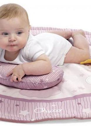 Развивающий коврик chicco enjoy colours розовый (09866.10)4 фото