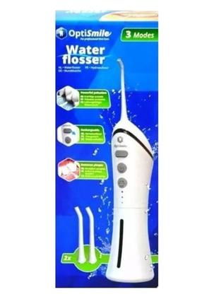 Ирригатор optismile water flosser беспроводной (115415)