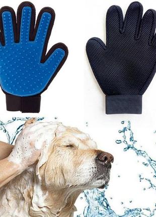 Перчатка для чистки животных pet glove2 фото