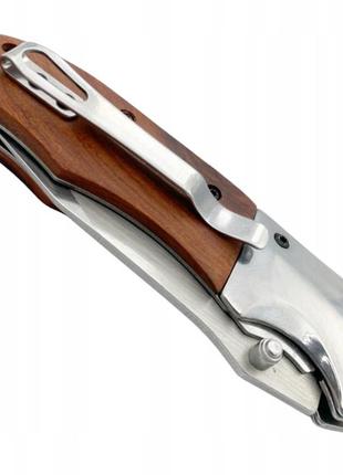 Спасательный складной многофункциональный нож jb tacticals edc hunting 16 коричневый4 фото