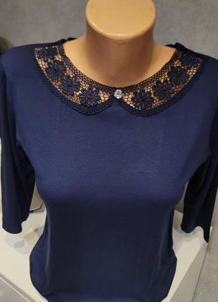 Лонгслів з мереживом 3