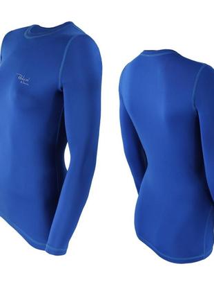 Футболка женская термоактивная efficient синий (efficient-blue) - m