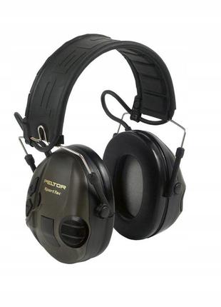 Наушники активные 3м sport tac mt16h210f-478-gn