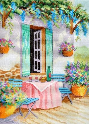 Набор для вышивки крестом "весенний сад" код товара: p5-026