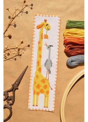 Набор для вышивки закладки "жираф" код товара: ksk2-12