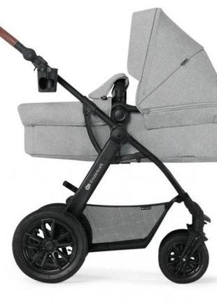 Універсальна коляска 3 в 1 kinderkraft xmoov ct light gray (ksxmov00lgr3000)2 фото