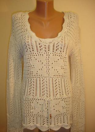 В'язана ажурна кофта "outfit"